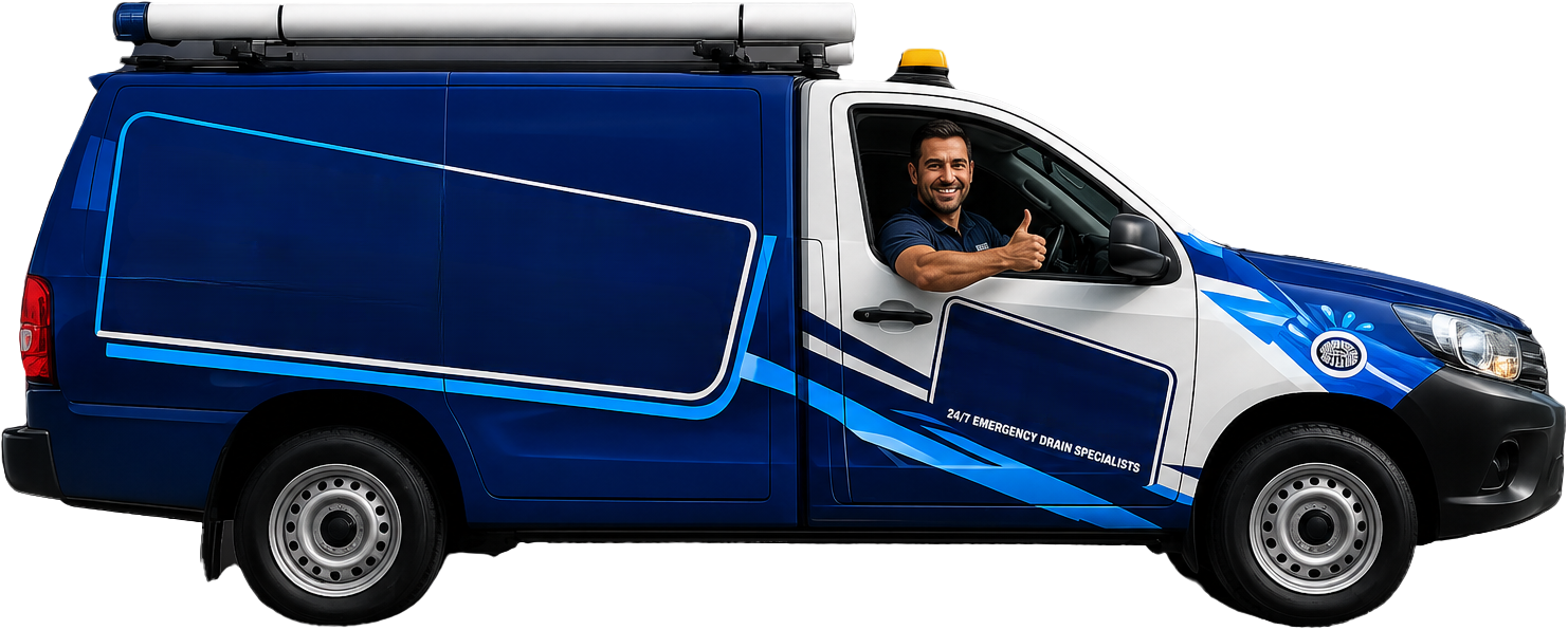 Waitara Blocked Drains service van