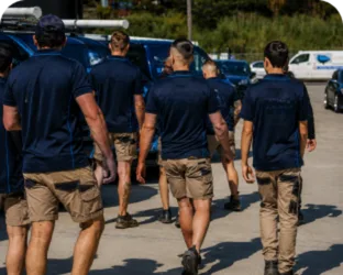 Plumbers loading up before a Waitara job